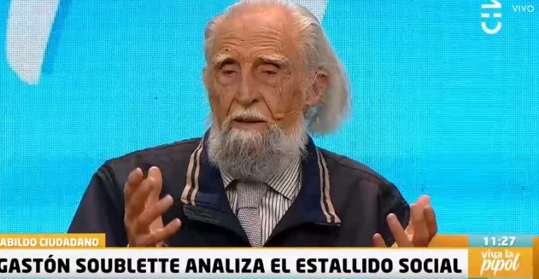 Televidentes aplaudieron las reflexiones de Gastón Soublette en 'Viva la pipol'