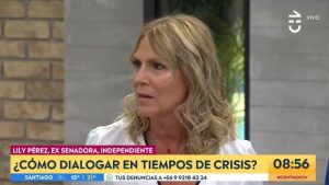 Lily Pérez sorprendió con su apoyo a las manifestaciones en "Contigo en la mañana"