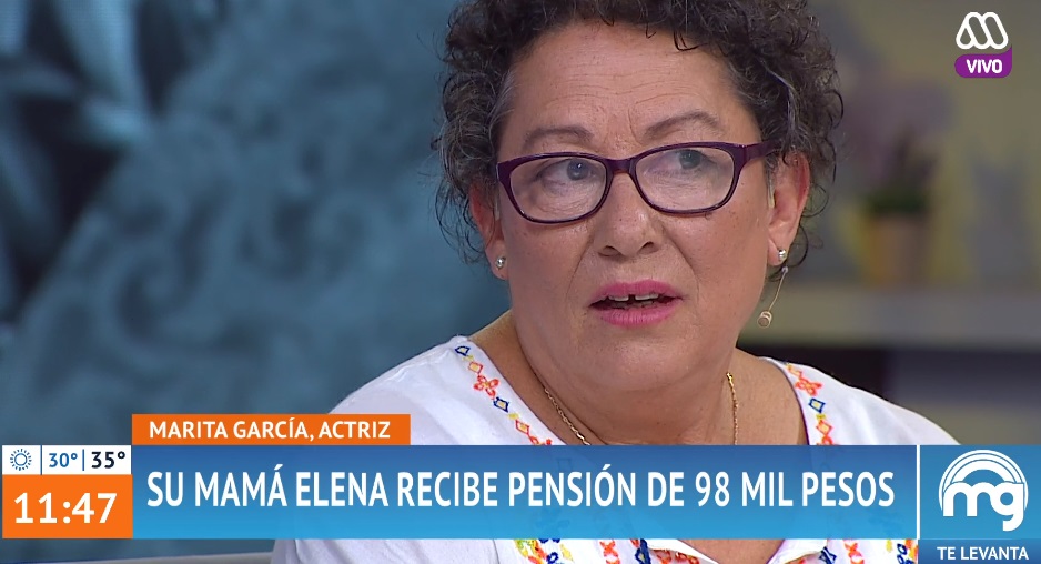 mamá de Marita habla de cómo vive con su baja pensión y con cáncer