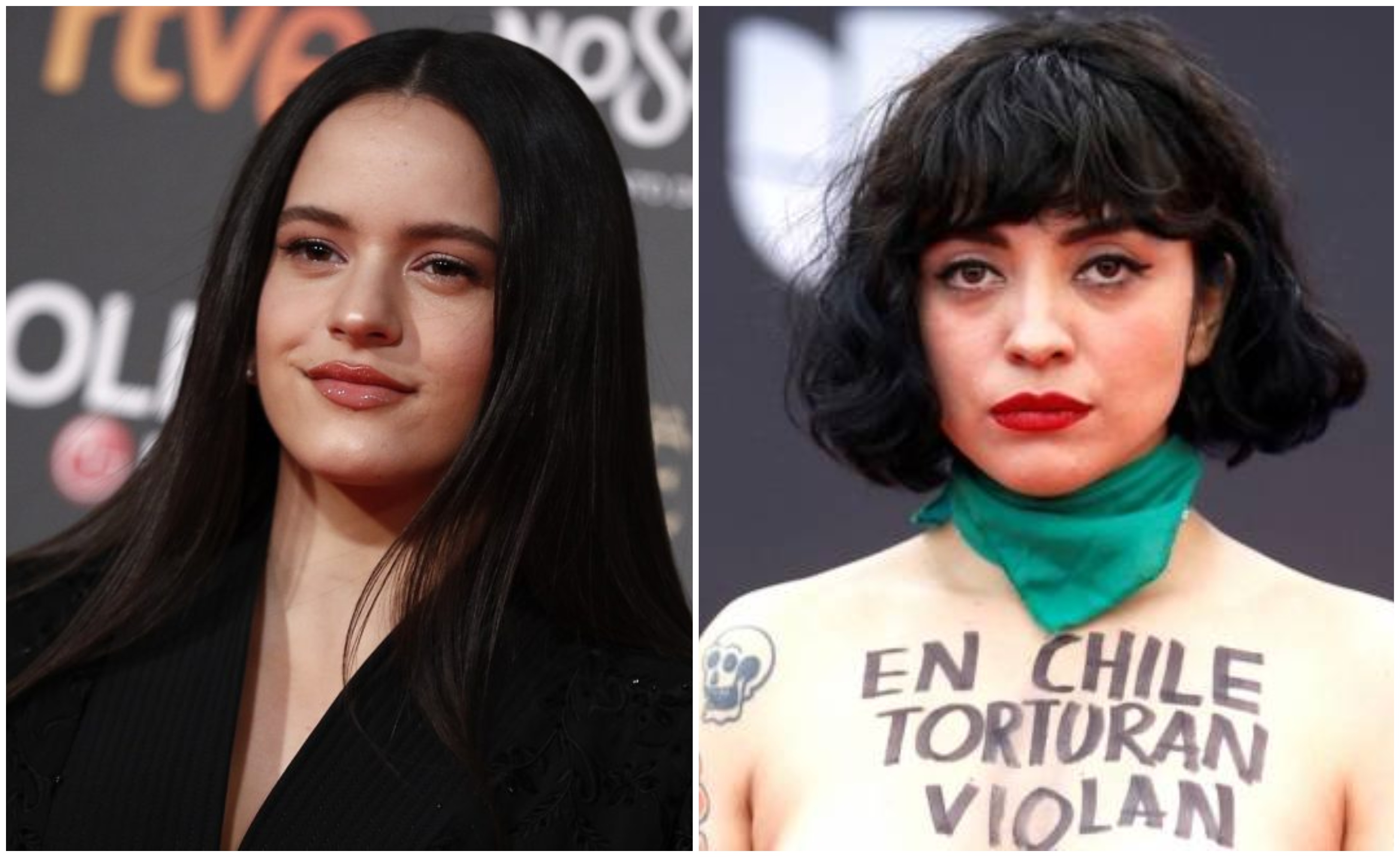 Rosalía envía mensaje de apoyo a Mon Laferte tras su protesta en los Latin Grammys