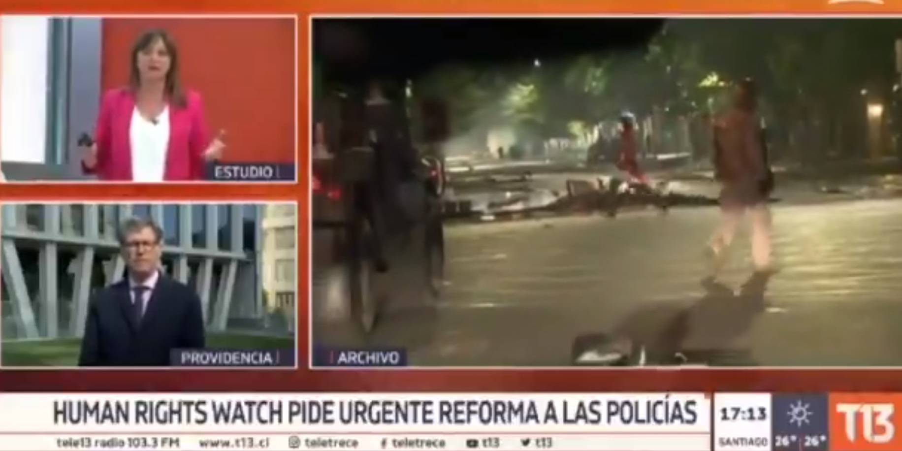 Mónica Pérez fue criticada en redes por controversial pregunta a director de Human Rights Watch