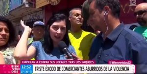 Profesora se hizo viral al increpar en vivo a Iván Moreira y Gonzalo Müller por Penta y SQM