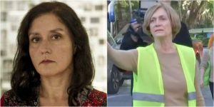 Actriz Catalina Saavedra imitó corrida a lo 'Forrest Gump' de Evelyn Matthei