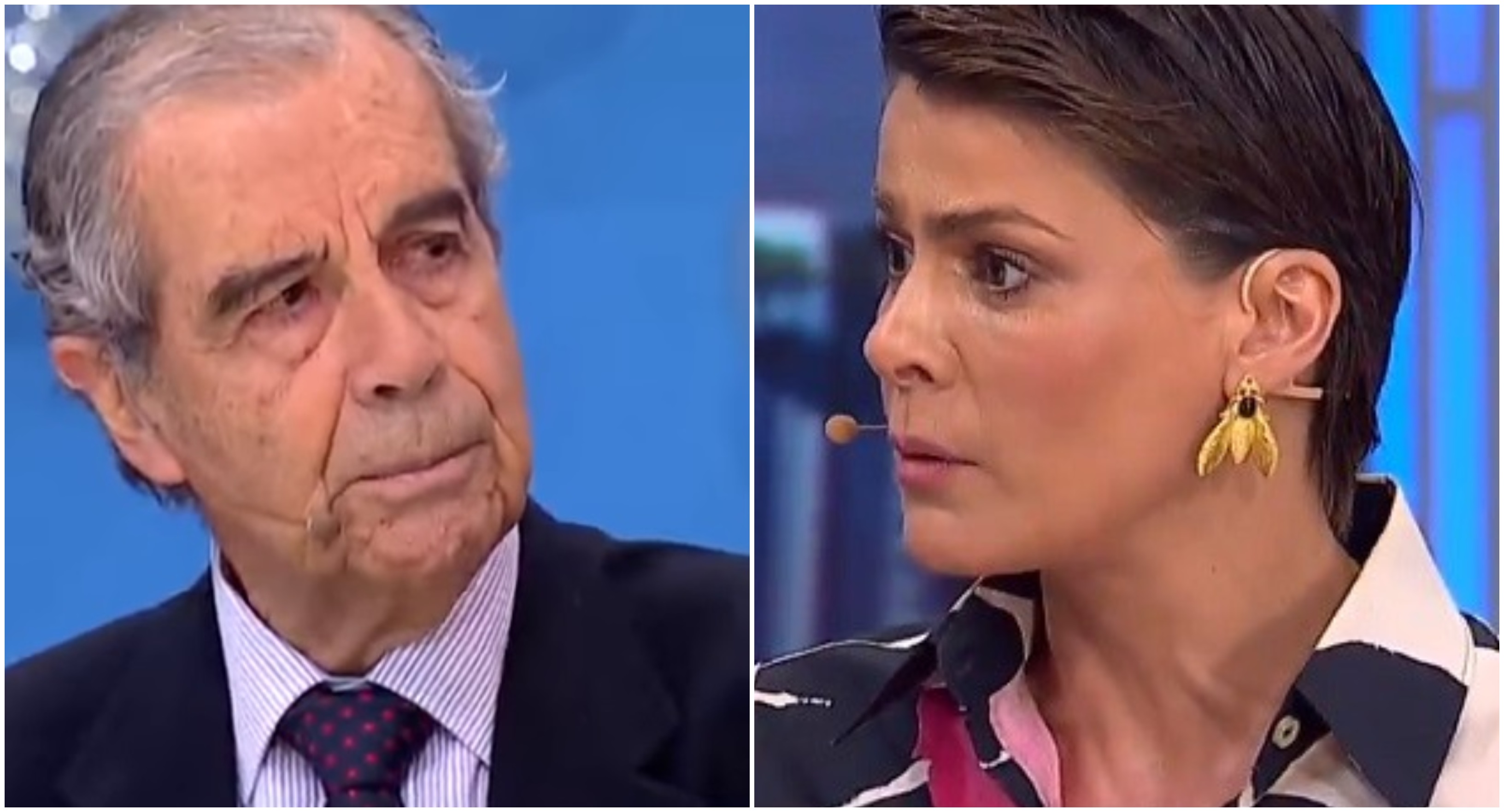 Tonka Tomicic echó a Hermógenes Pérez de Arce de "Bienvenidos" por dichos sobre derechos humanos