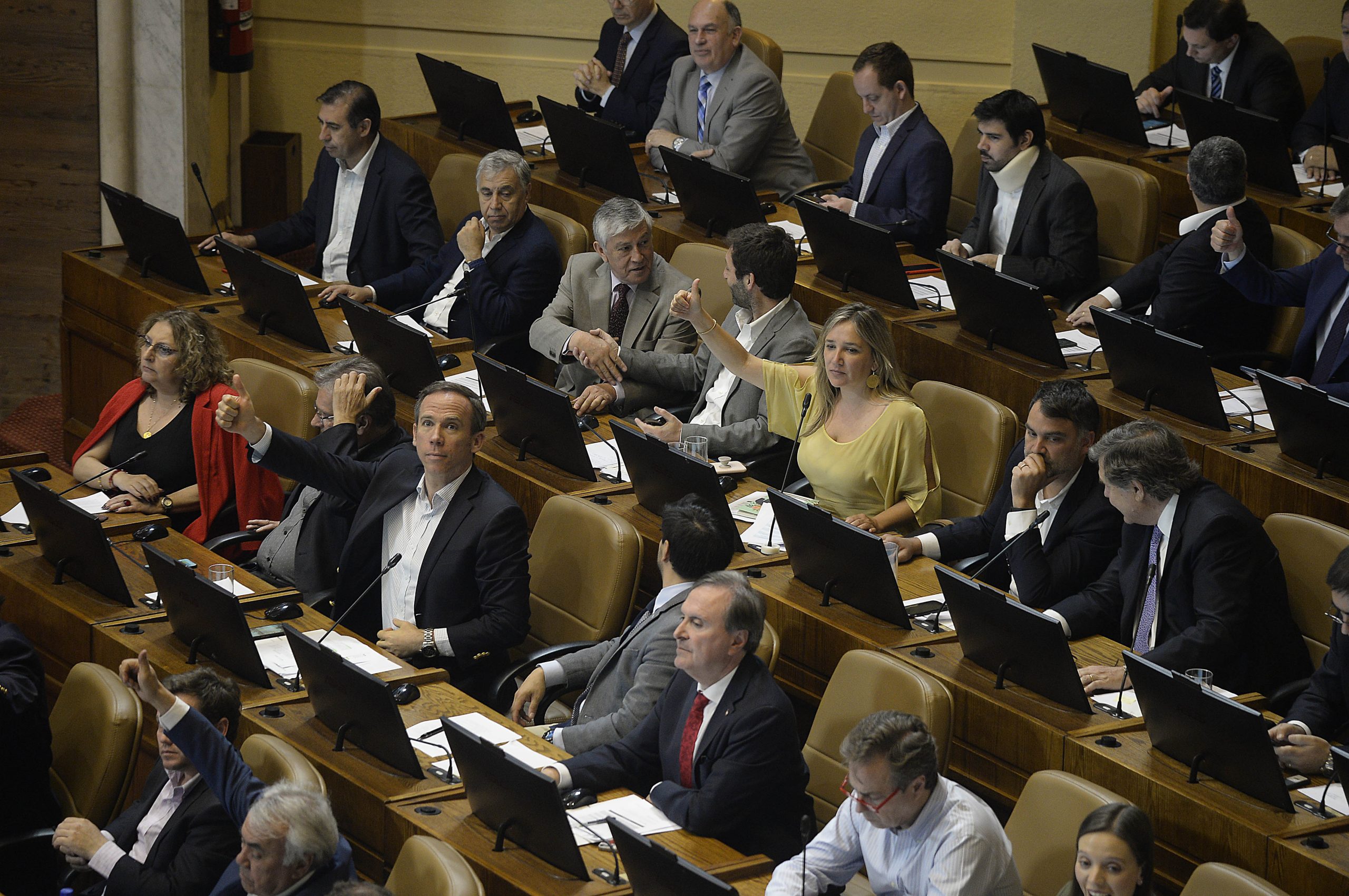 Diputados aprueban en general ley antibarricadas y antisaqueos