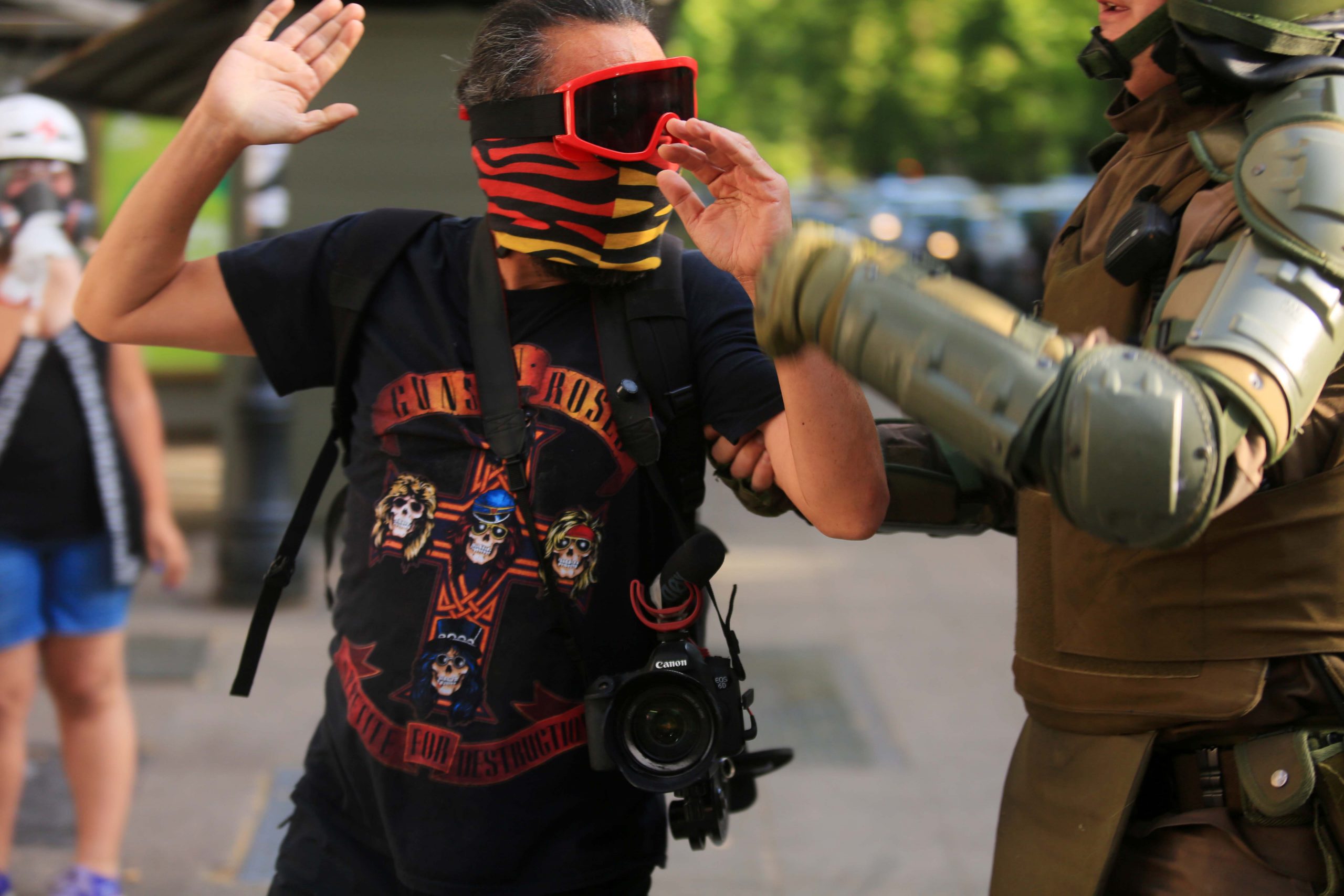 A 352 personas asciende la cifra de personas con heridas oculares tras el estallido social