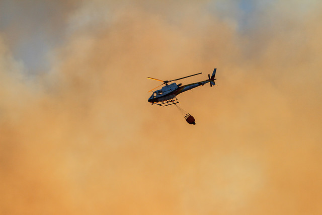 Empresa compromete ayuda de "Súper avión Goliath" para combatir incendio en Valparaíso