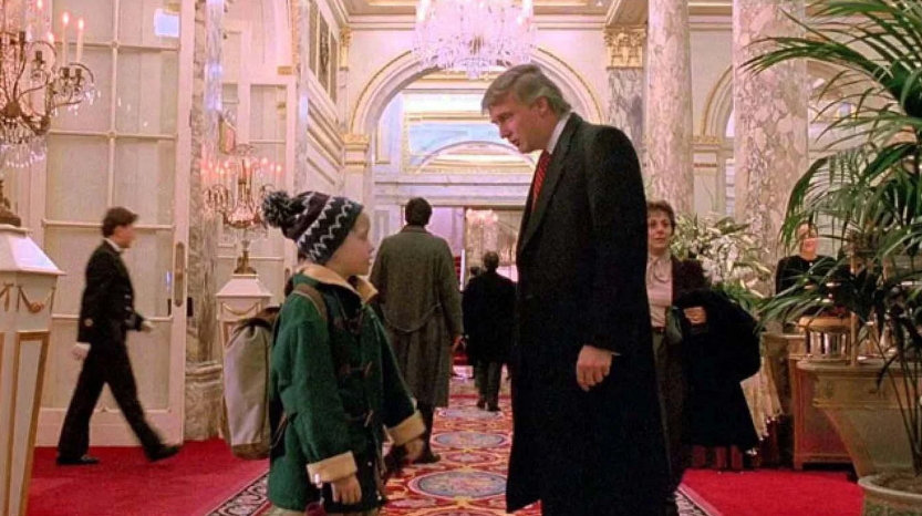 Donald Trump se refirió a su breve aparición en "Mi Pobre Angelito 2"