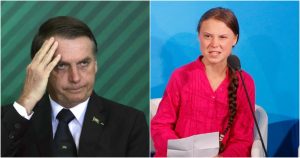 De "mocosa" trató el presidente de Brasil a Greta Thunberg: Así respondió ella