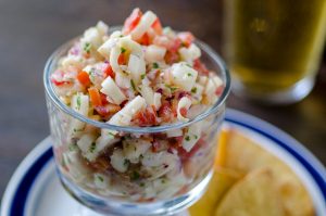 Sorprende en Navidad con esta receta de ceviche de palmitos