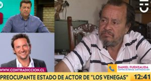 El noble gesto de Daniel Fuenzalida con actor de "Los Venegas" por su complejo estado de salud