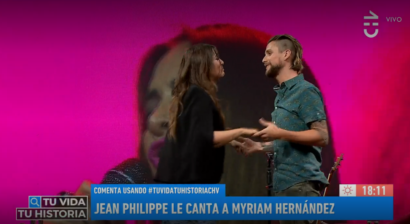 Jean Phillipe Cretton sorprendió a Myriam Hérnandez con especial regalo