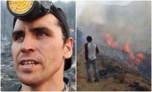 El desesperado llamado de Pangal Andrade por incendio en Cajón del Maipo: "Se está quemando todo"