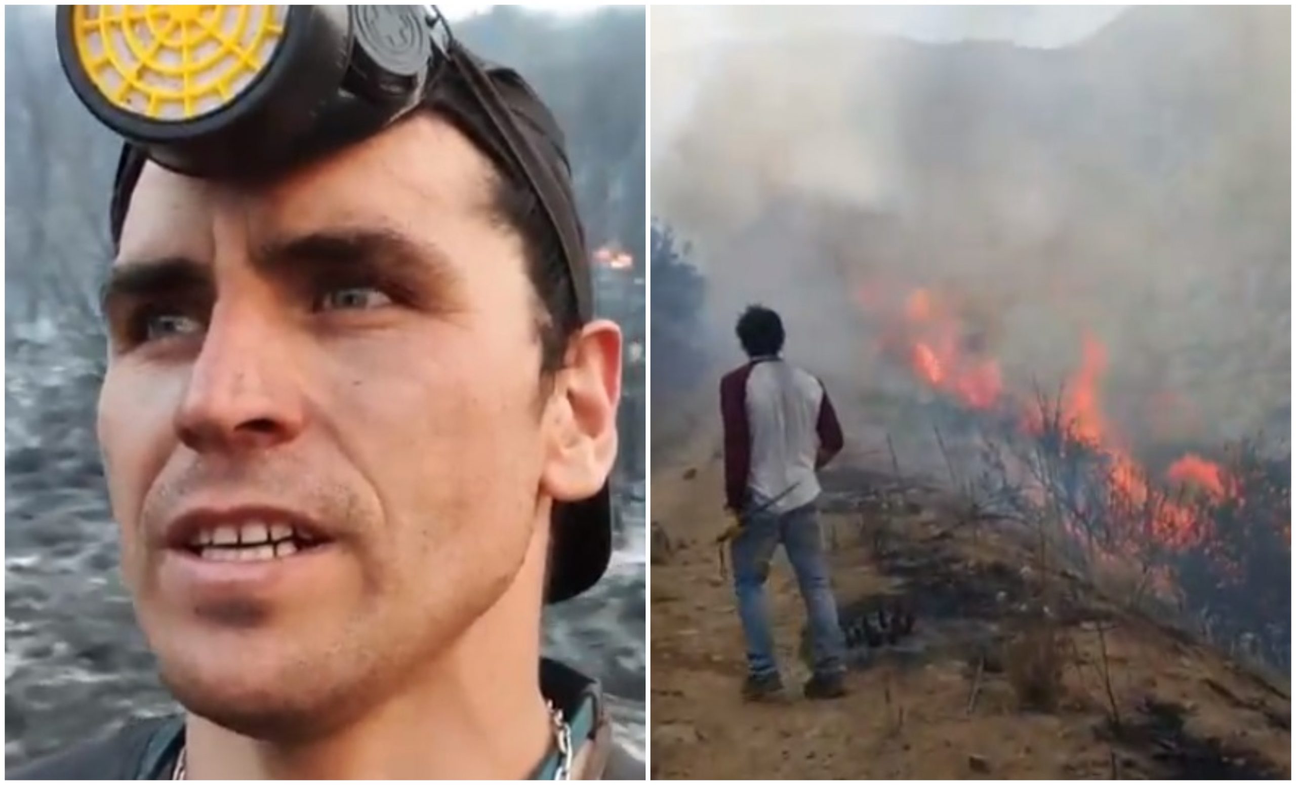 El desesperado llamado de Pangal Andrade por incendio en Cajón del Maipo: "Se está quemando todo"