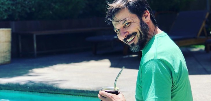 La tierna postal con que Rafael Cavada anunció que se convirtió en padre por segunda vez