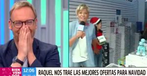 Garabato de entrevistada descolocó a Raquel Argandoña durante despacho en "Bienvenidos"