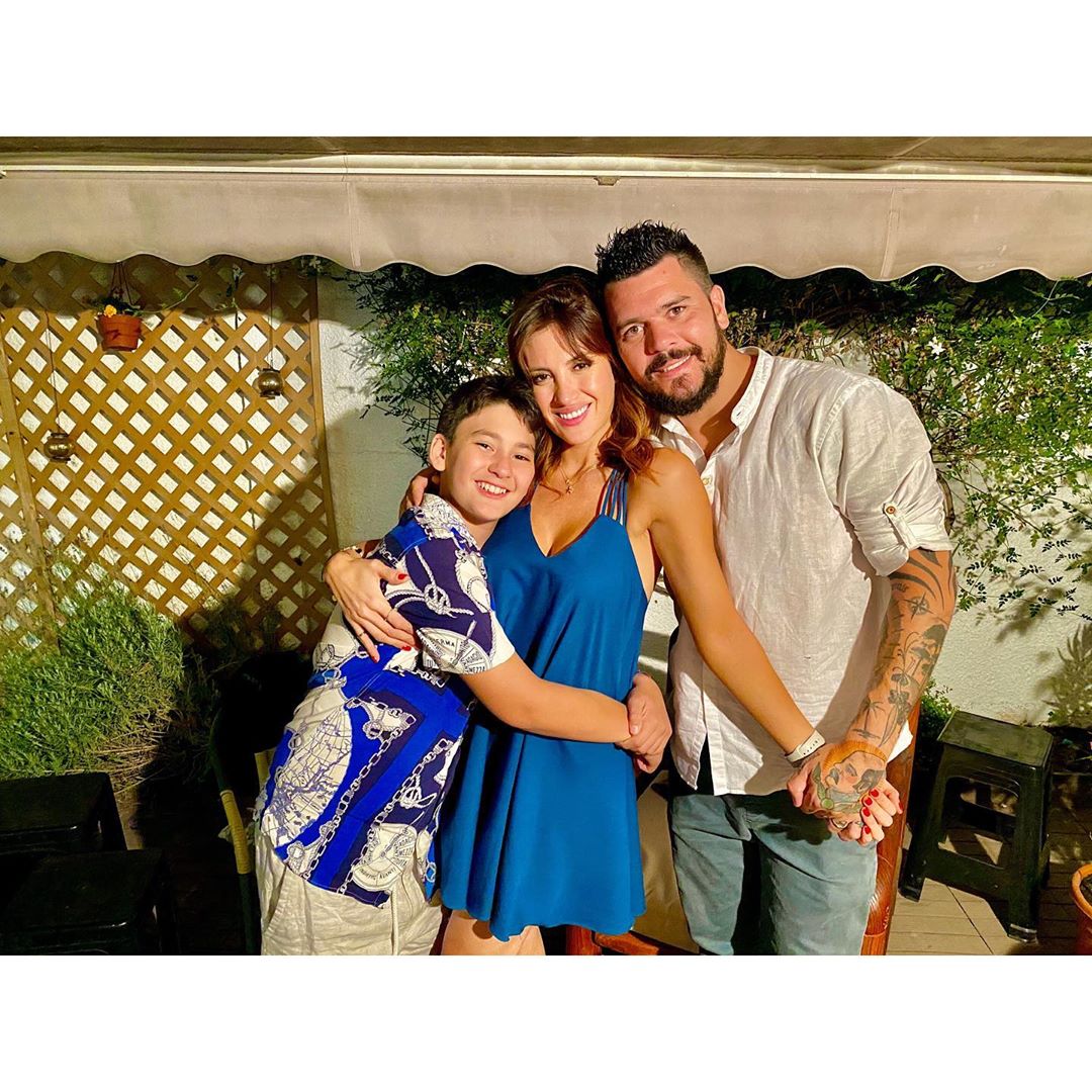 Karen celebró su aniversario con Juan Pedro 