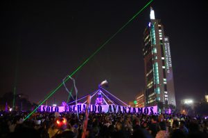 "Año Nuevo con Dignidad": la emotiva bienvenida al 2020 en Plaza Italia