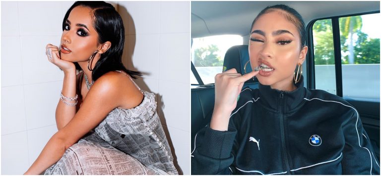 ¿Alerta de colaboración? Becky G compartió una foto con Paloma Mami