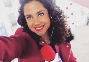 Captan discusión de notera de "Mucho Gusto" con manifestantes en contra de la PSU