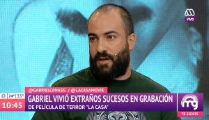 Gabriel Cañas contó extraños sucesos ocurridos mientra grabó "La Casa"