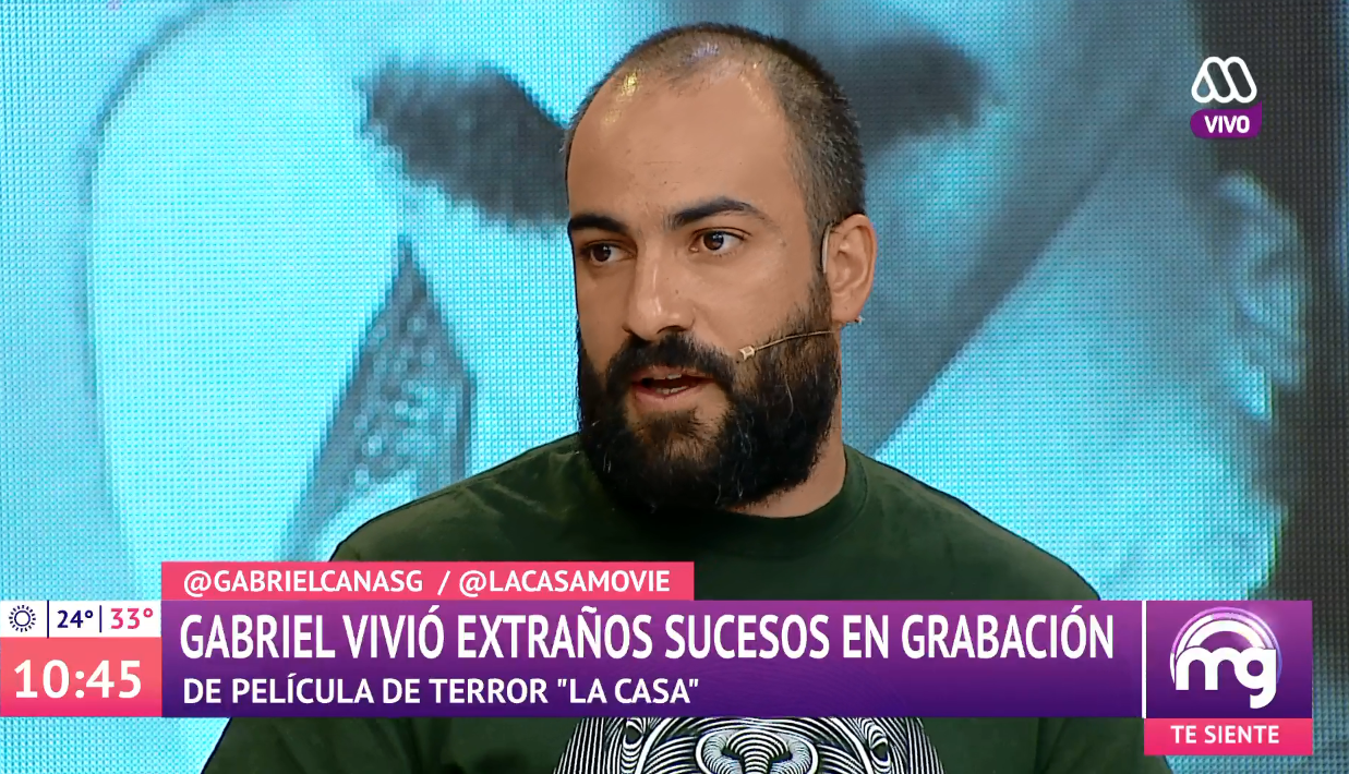 Gabriel Cañas contó extraños sucesos ocurridos mientra grabó "La Casa"