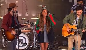 Locura provocó la aparición sorpresa de Cami con Morat en Olmué 2020