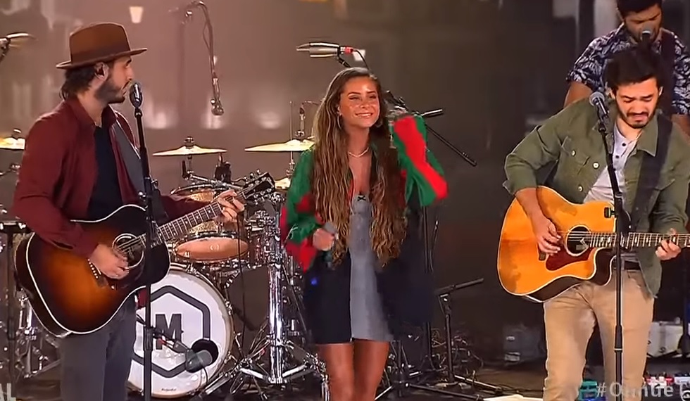 Locura provocó la aparición sorpresa de Cami con Morat en Olmué 2020