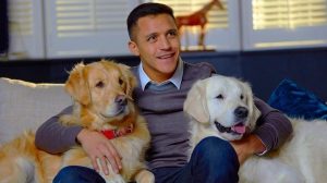 Alexis Sánchez sorprende con tierna foto del antes y después de uno de sus perros