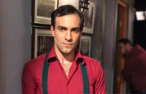 Gabriel Cañas presentó a su esposo en el avant premiere de su nueva película