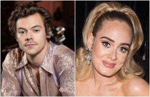 Adele y Harry Styles fueron fotografiados juntos en la playa