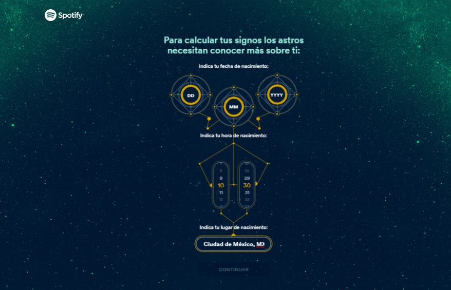 el horoscopo ahora llego a zodiaco spotify