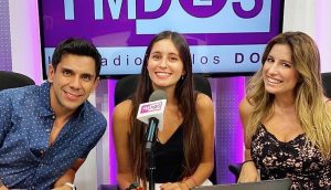 Fran Sfeir y Juan Pablo Queraltó se sometieron al #FMDOSChallenge en el Día del Amor