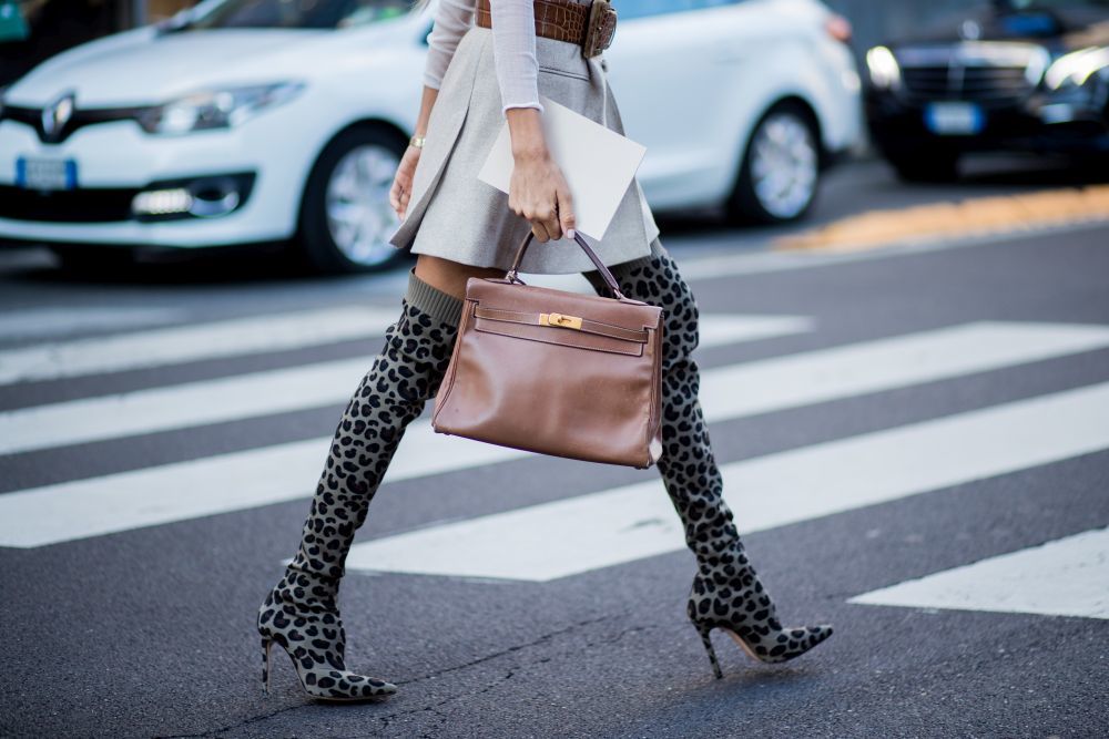 Botas con print de leopardo serán tendencia en el próximo invierno