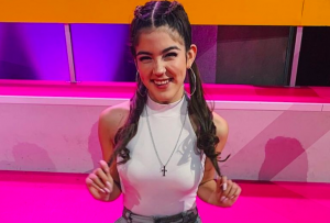 Tati Fernández, ex chica "Rojo", sorprendió en video musical de los “Power Peralta”