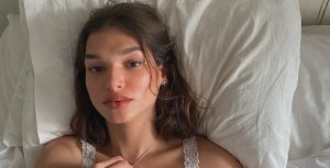 ¡Muy enamorada! Helenia Melán respondió popular cuestionario del amor con su pololo