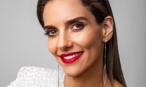 María Luisa Godoy lució su pancita de embarazo en la quinta noche de Viña