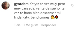 Katherine Orellana preocupa por su aspecto 