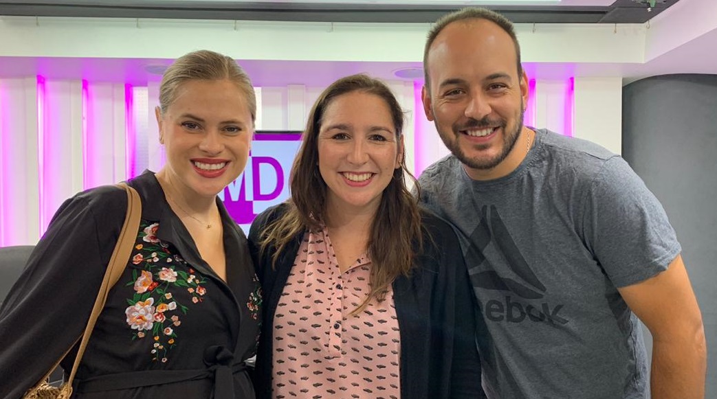 ¡Eliana Albasetti y Federico Koch se sometieron a nuestro #FMDOSChallenge!