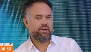 Gianfranco Marcone se comienza a despedir de Mega en "Mucho gusto"