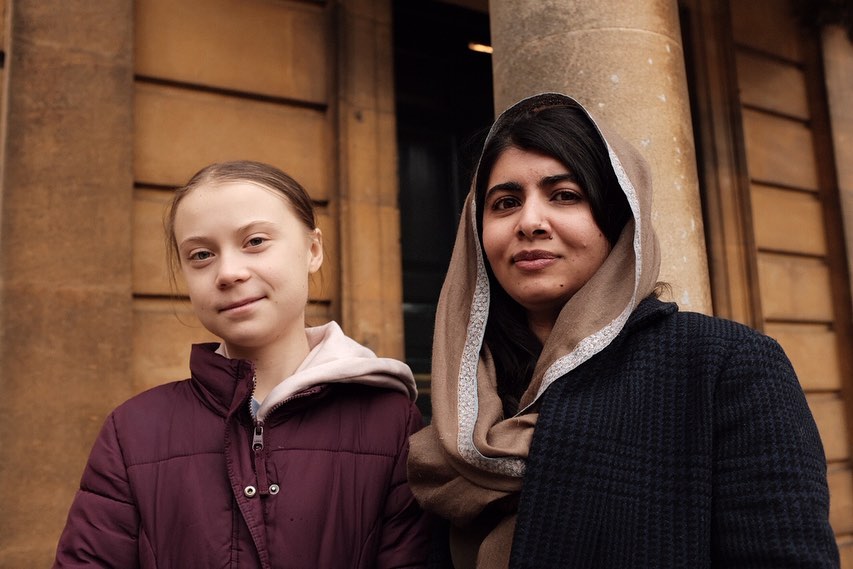 #MujeresQueInspiran: Greta Thunberg y Malala Yousafzai