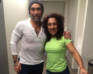 'Krespita' Rodríguez envió especial agradecimiento a Marcelo Ríos antes de entrar a pabellón