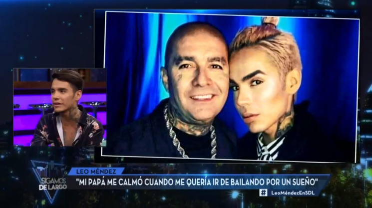 "Nos abrazamos": Leo Méndez Jr se refirió a la reconciliación con su padre