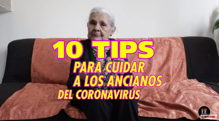 Abuela se hizo viral por consejos para cuidar a adultos mayores del coronavirus