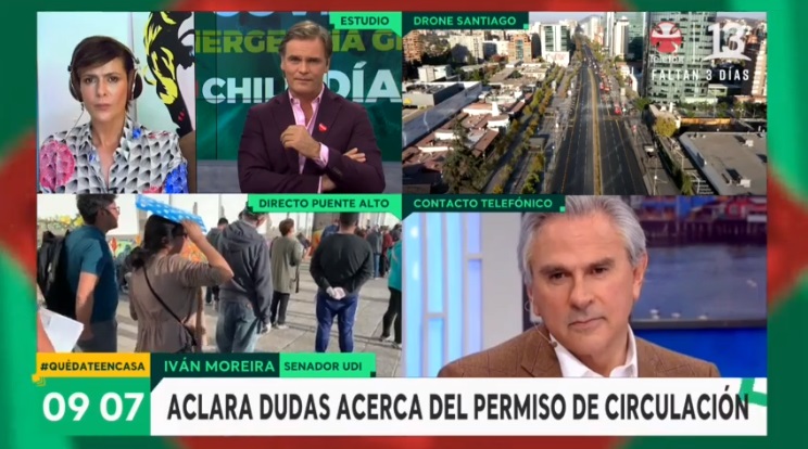 Amaro Gómez-Pablos tuvo tenso cruce con Iván Moreira en "Bienvenidos"