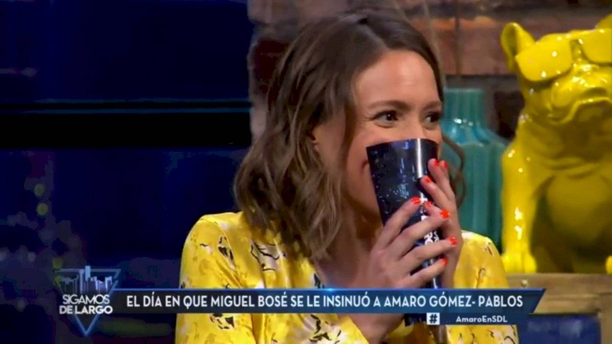 amaro reveló que Bosé se le insinuó