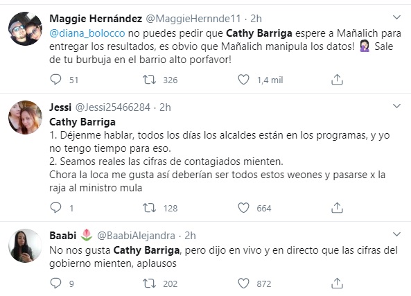 alcaldesa barriga informó segunda muerte y fue cuestionada en mucho gusto 