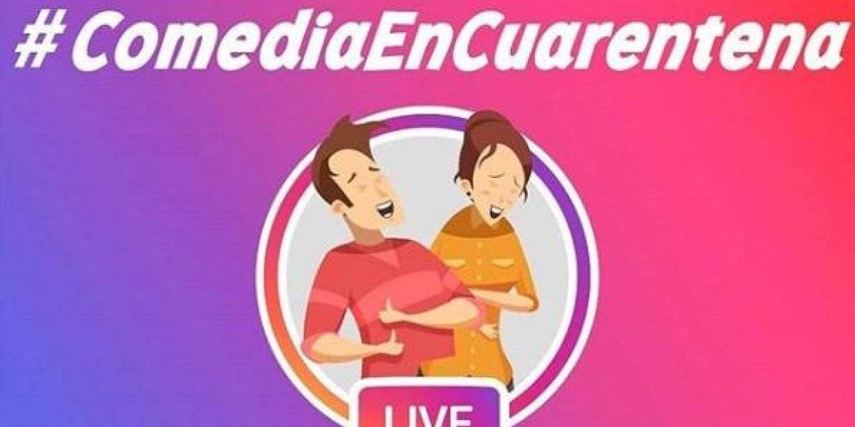 #ComediaEnCuarentena: comediantes de unen en maratón de stand-up