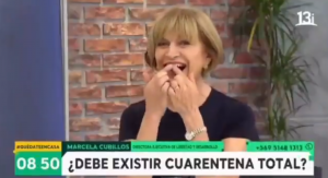 El gesto de Evelyn Matthei que se hizo viral en redes sociales