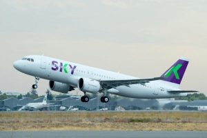 Aerolínea Sky anuncia cancelación del 100% de sus vuelos